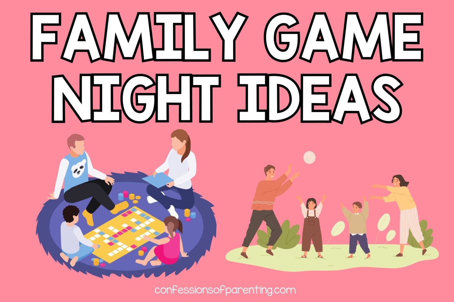 68 Family Game Night Ideas for a Fun Filled Night Together