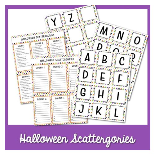 in post image with white background, image of a Halloween Activity for Teens