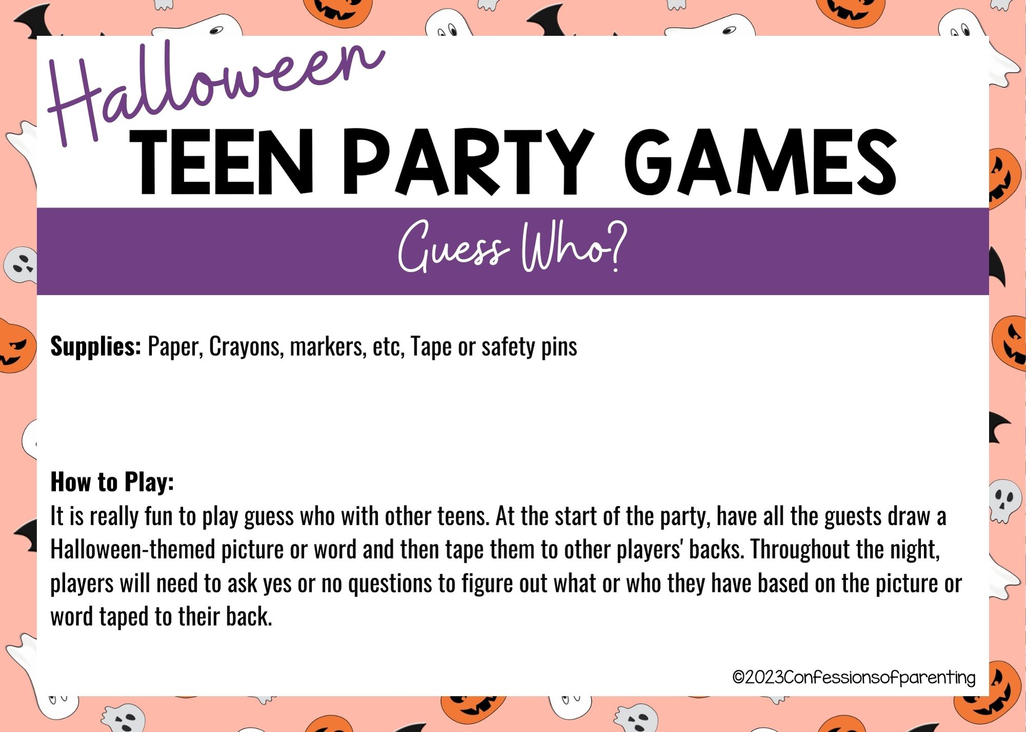 48 Halloween Party Games For Teens They're Sure to Love!