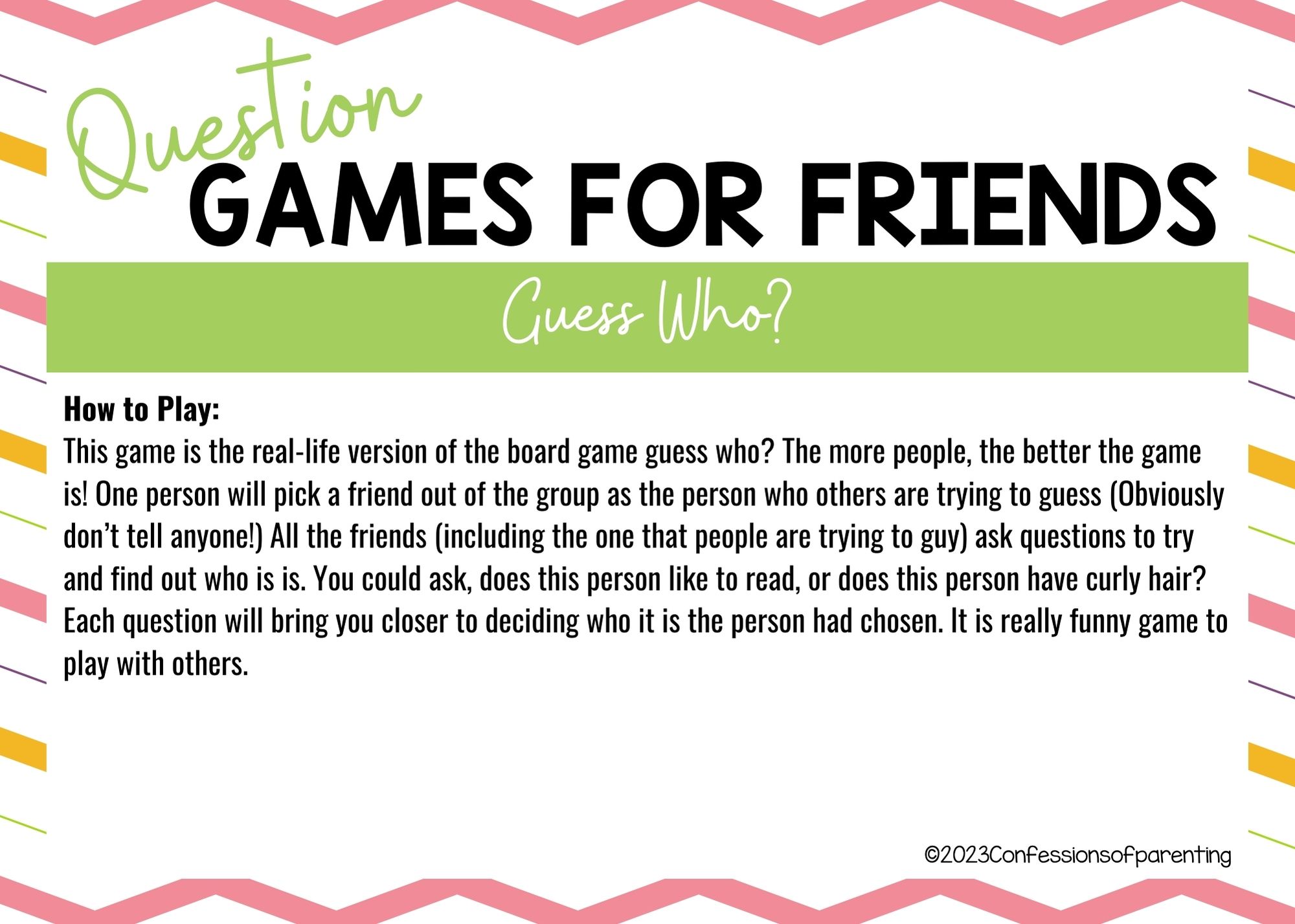 24 Fun and Entertaining Question Games For Friends