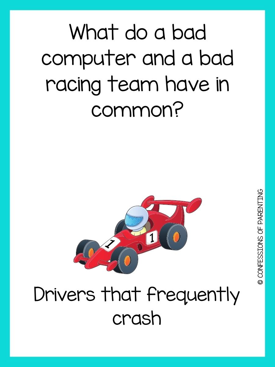 175 Best Racing Jokes That Make You Rev With Laughter