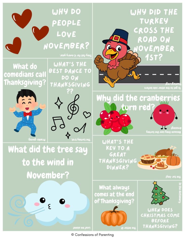 Funny November Riddles Best November Jokes for Kids – Clean, Funny Jokes