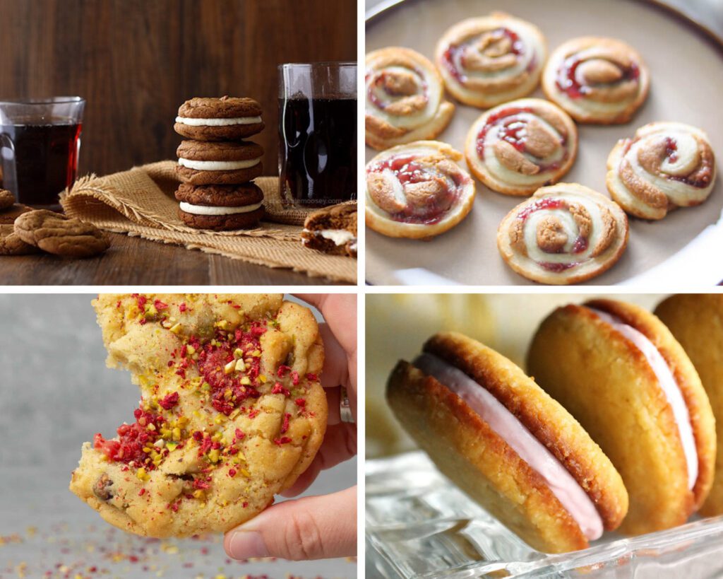 yummy Summer Cookie Recipes collage