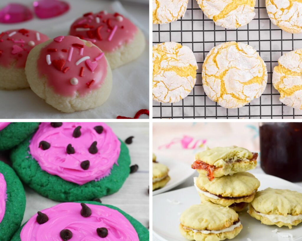 Summer Cookie ideas collage