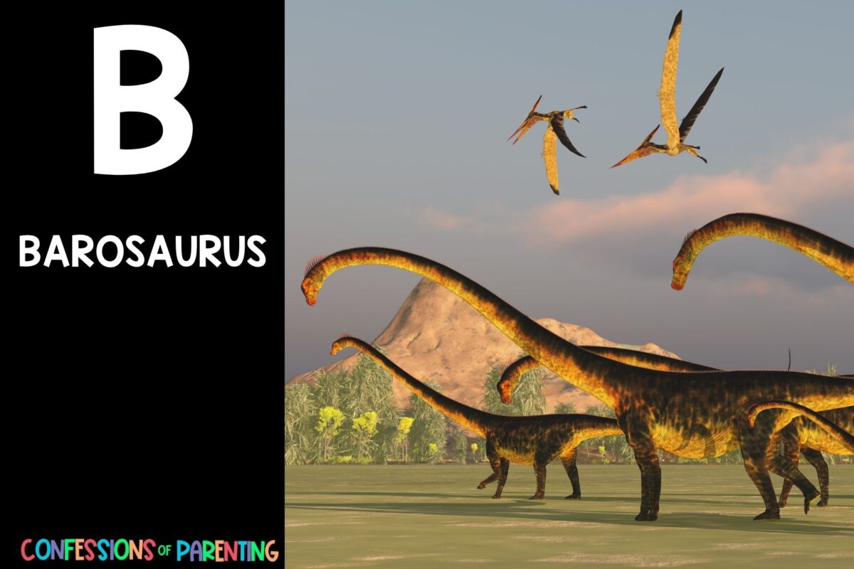 Complete List of Dinosaurs that Start With B Plus Dino Facts
