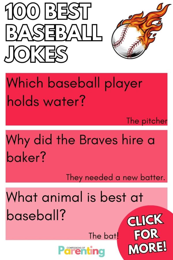 100 Best Baseball Jokes That Hit it Out of the Park