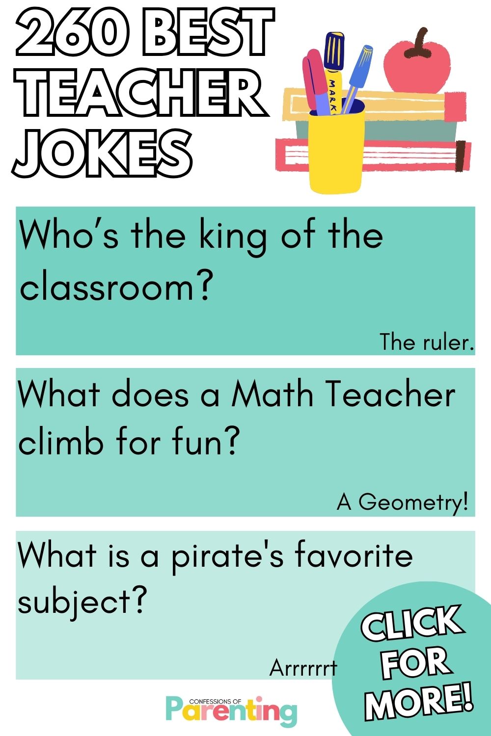 260 Best Teacher Jokes That Get An A+ [Free Joke Cards]