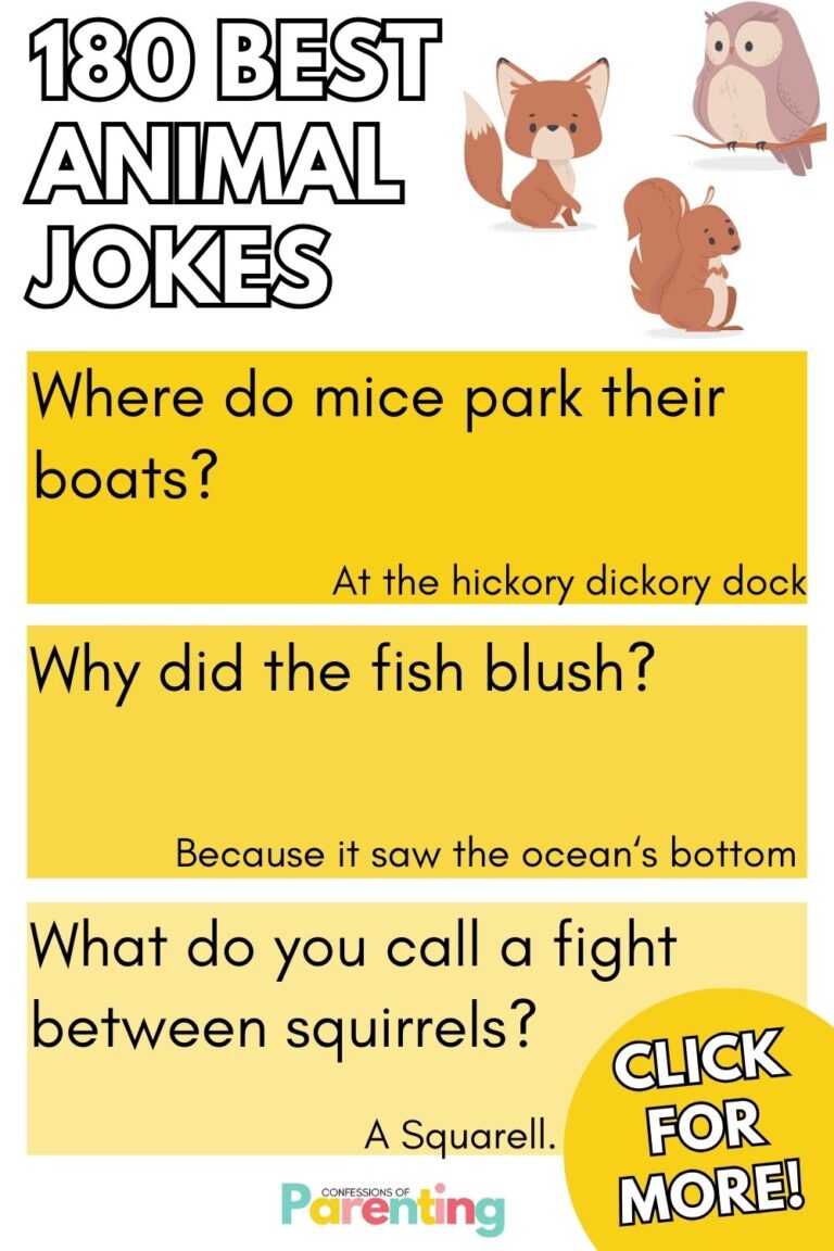 Animal Jokes for Kids – 70+ Clean & Funny Animal Jokes