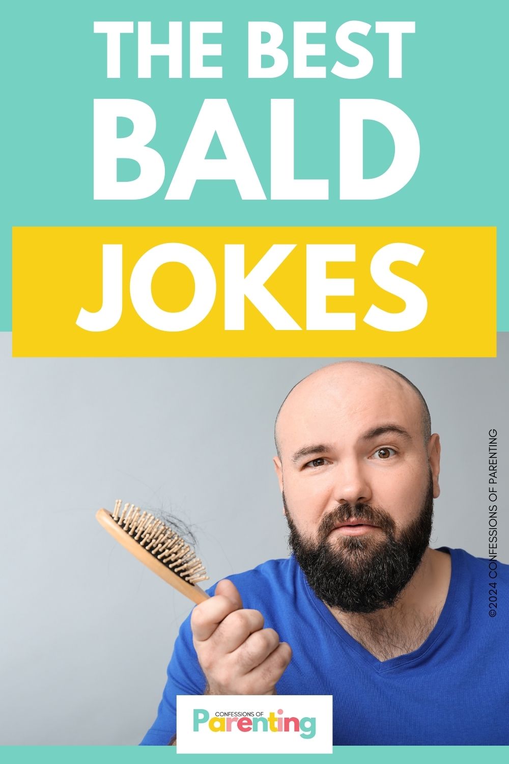 100 Best Bald Jokes [Free Joke Cards]