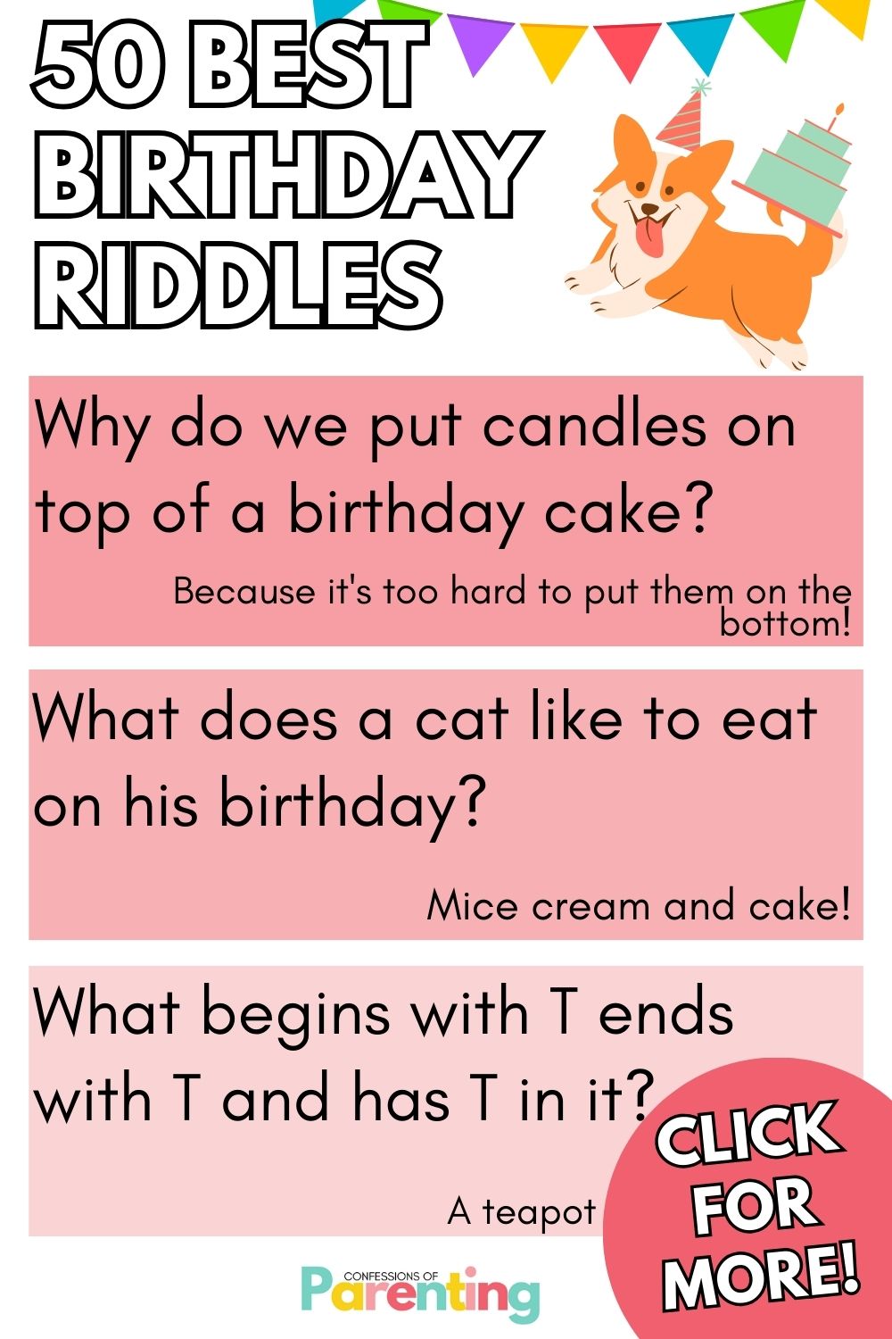 50 Best Birthday Riddles to Celebrate BIG! [Free Riddle Cards]