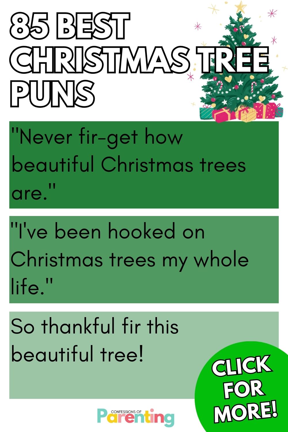 85 Christmas Tree Puns That are TreeMendous