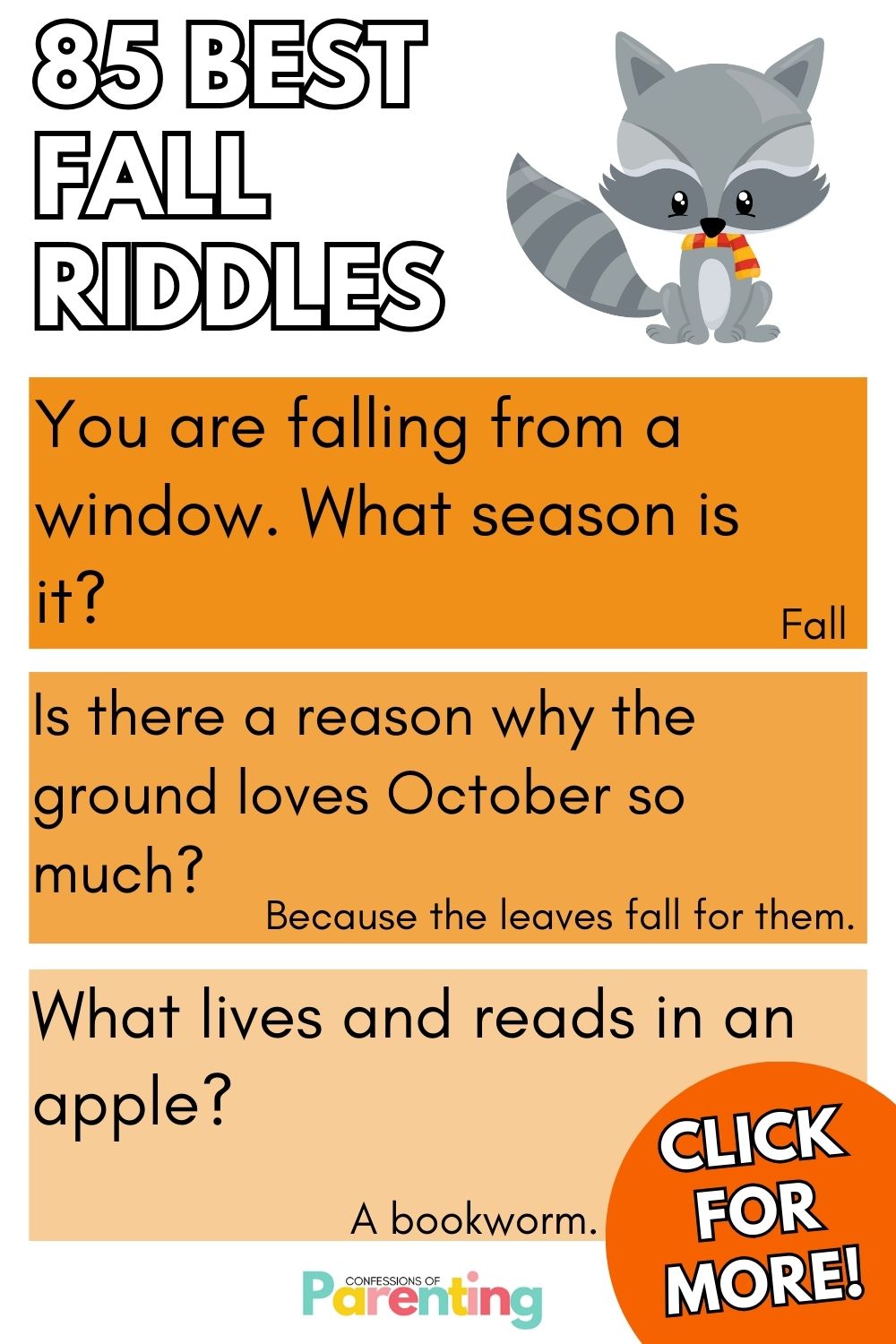 Best Fall Riddles for Kids & Families (With Answers)