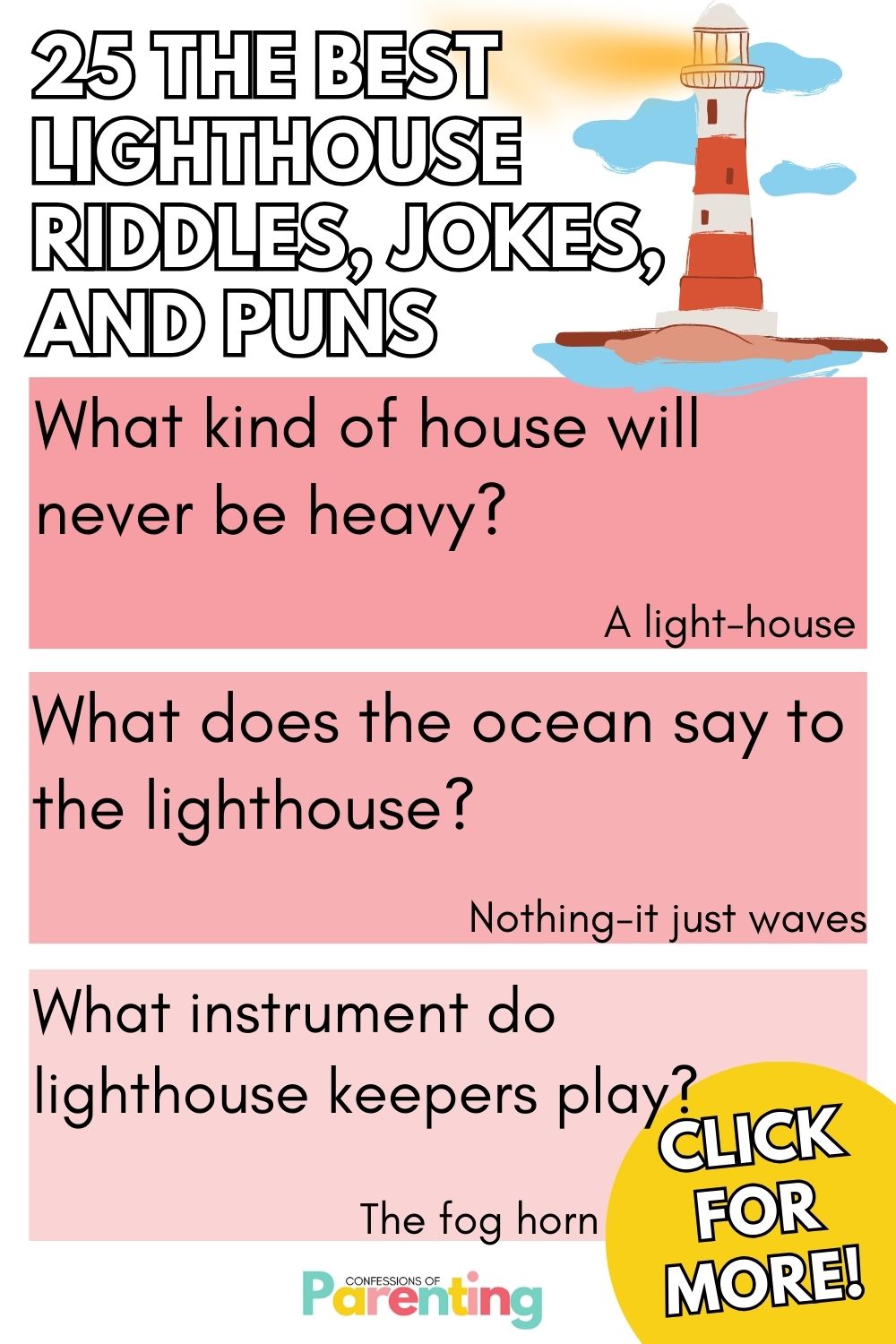 The Best Lighthouse Riddles, Jokes, and Puns