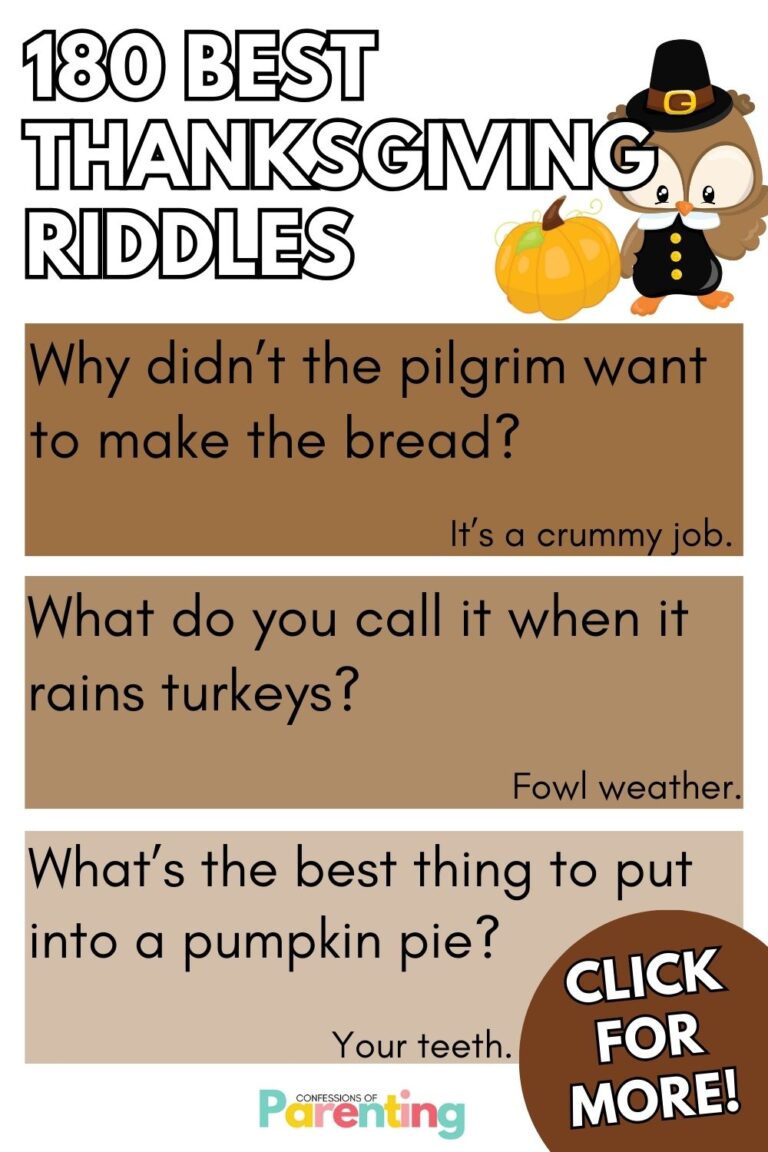Thanksgiving Riddles for Kids (100 Fun & Easy Riddles)
