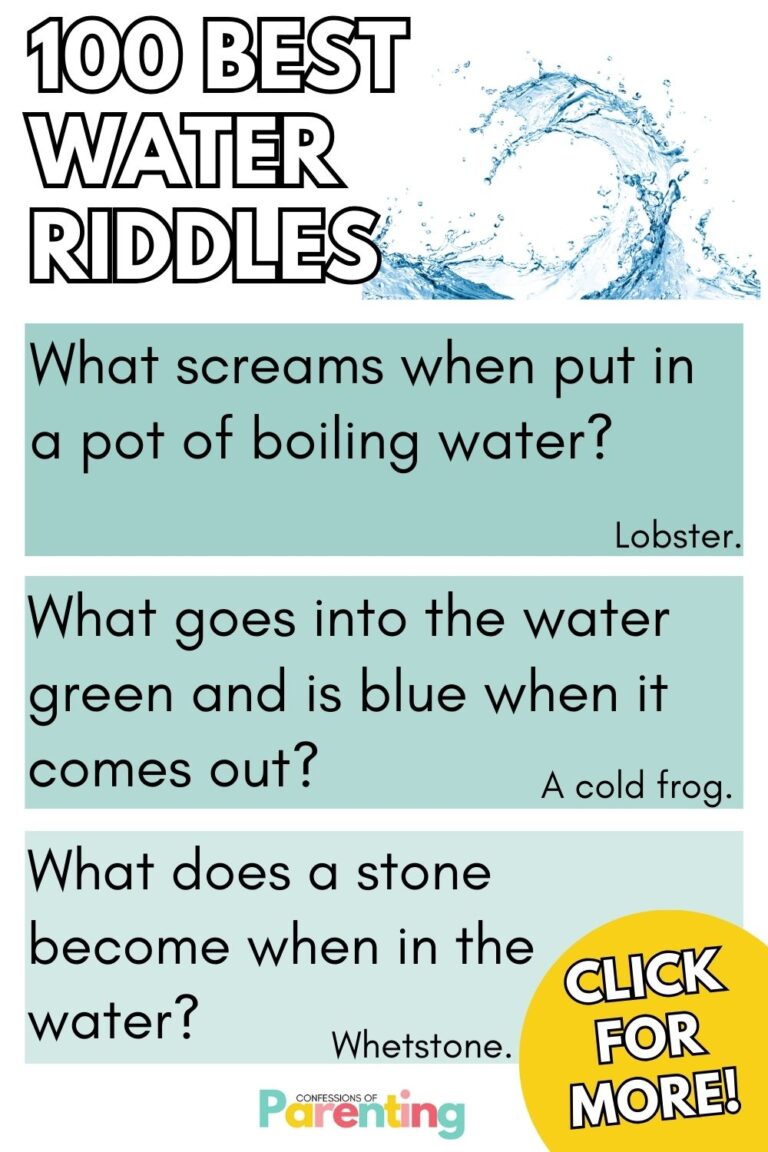 35 Best Water Riddles for Kids & Families (With Answers)