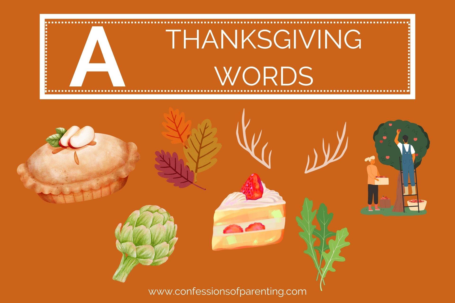 900+ Thanksgiving Words That Start With AZ Plus Free Game