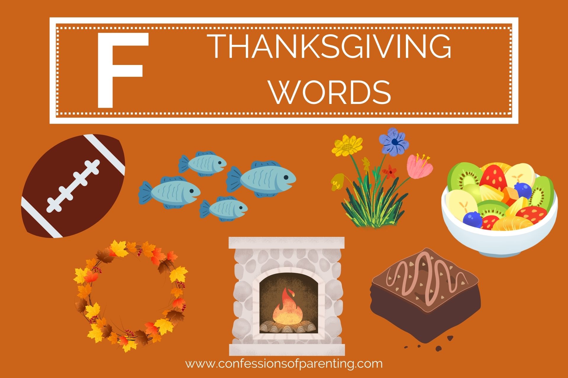 900+ Thanksgiving Words That Start With AZ Plus Free Game