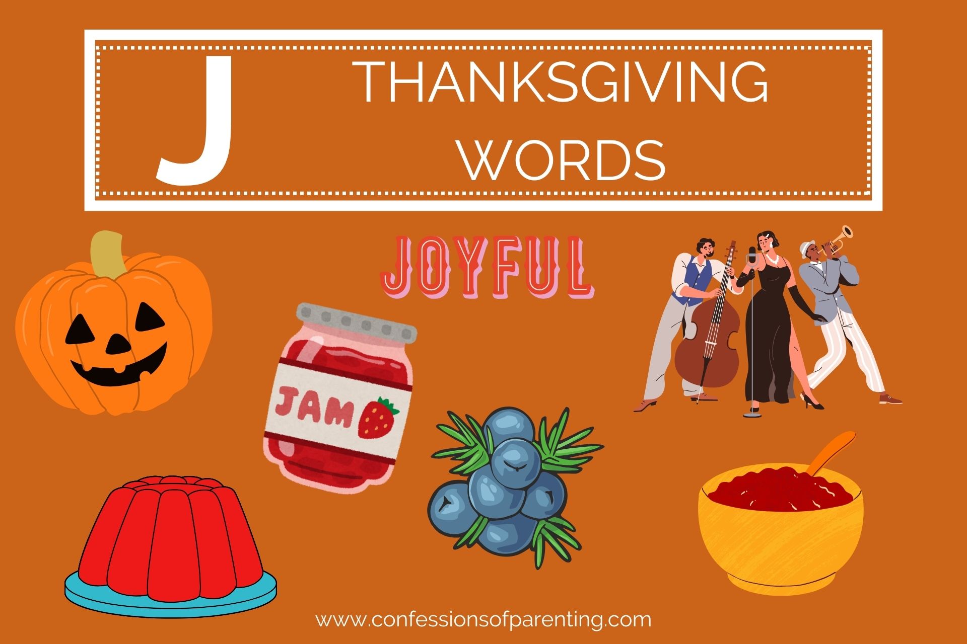 900+ Thanksgiving Words That Start With AZ Plus Free Game