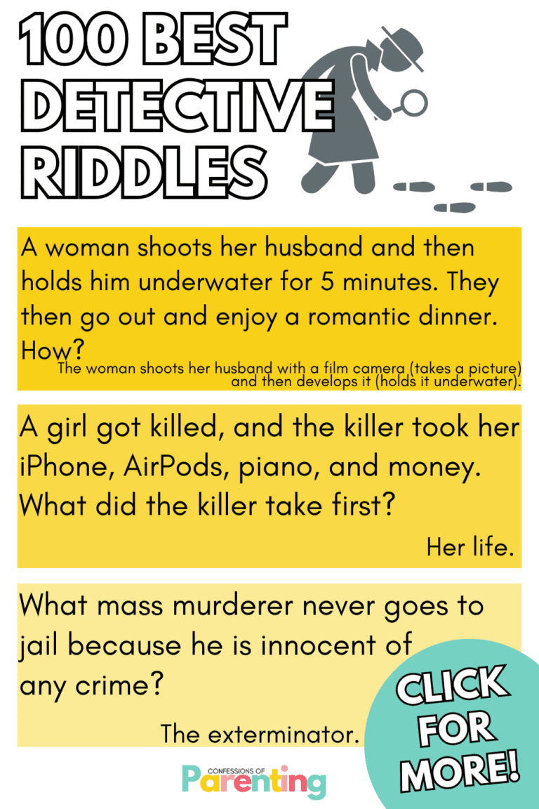 100 Challenging Detective Riddles [Free Riddle Cards]