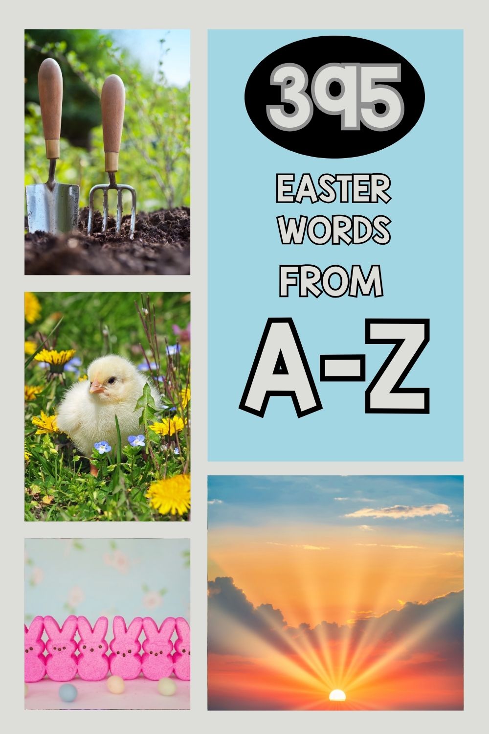words that start with t for easter