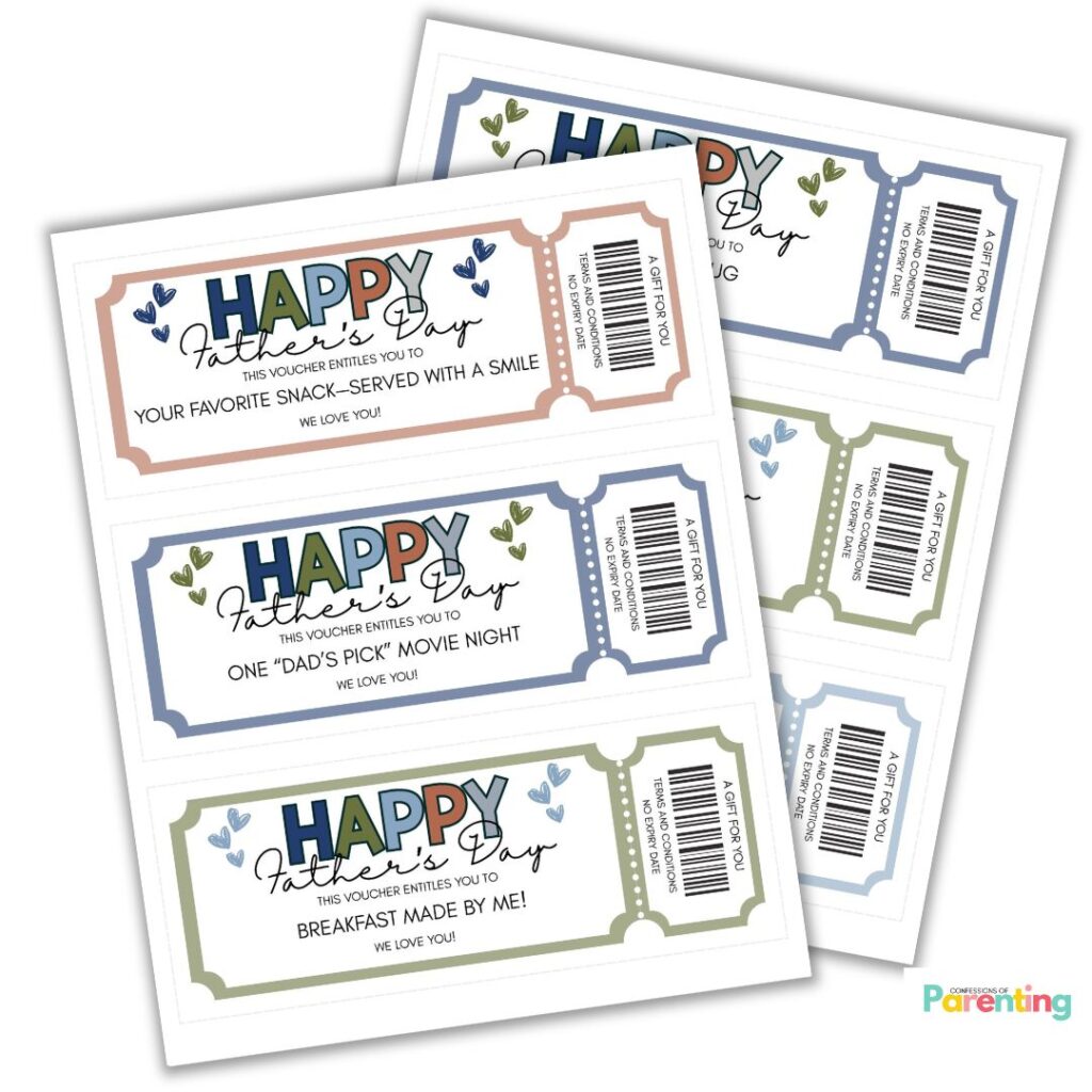 instagram square image of Father's Day Coupon