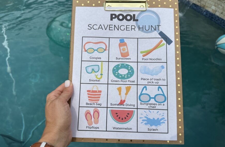 Free Pool Scavenger Hunt to Keep the Summer Fun Going!