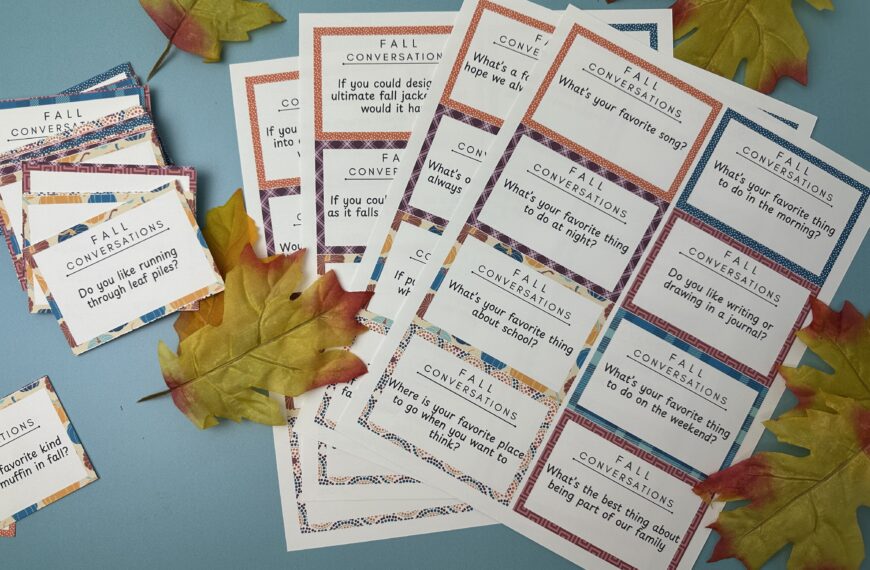 Fall Conversation Starters for Cozy Family Moments