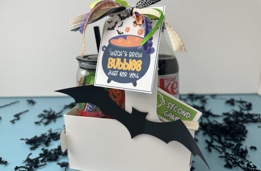 Witch’s Brew Bubbles Just for You Printable (Halloween Drink Tag Idea)