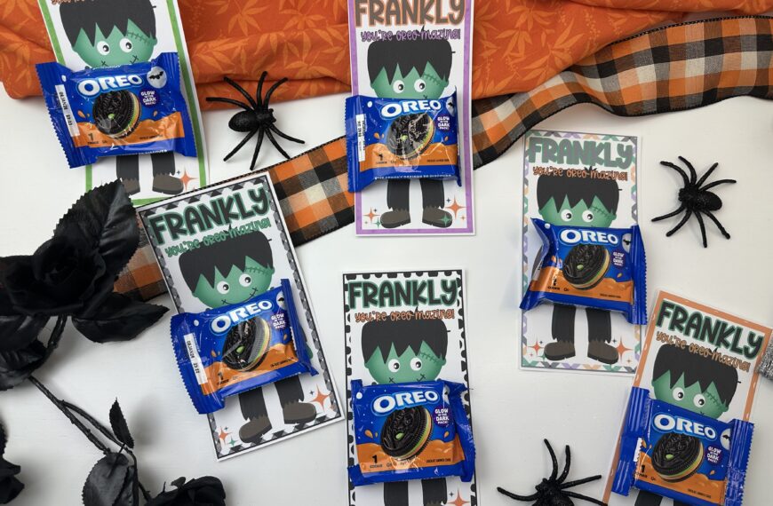 Frankly You’re Oreo-Mazing! Halloween Treat Printable